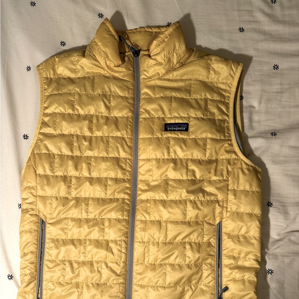Patagonia Nano Puff Vest M Yellow